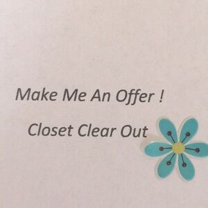 All offers considered